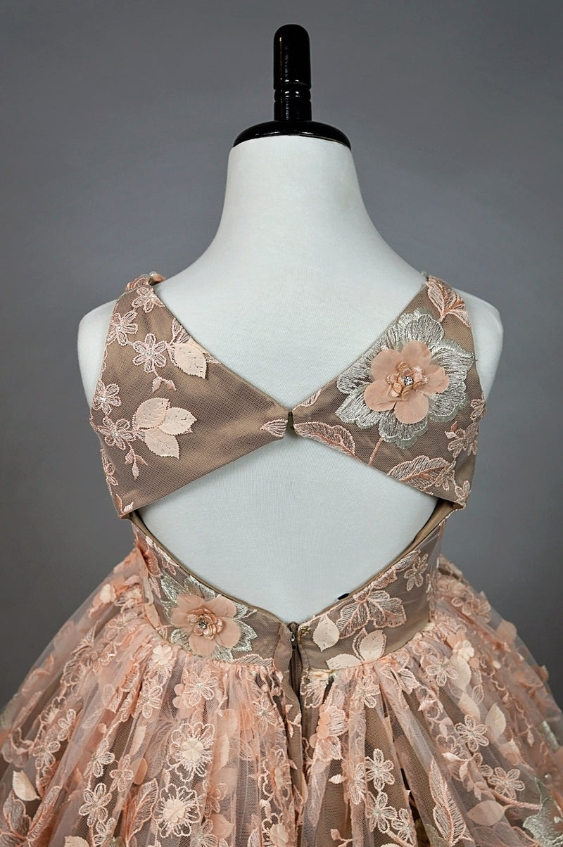 "Frankie" Flower Girl Dress,  Special Occasion Dress