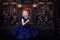 Rts euc "Nutcracker Dance" - Blue Petal Length Dress  ( 6 Year - Petite 8 Year)