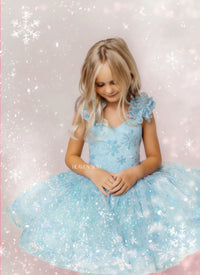 Elsa Petal Dress | Choose Your Color & Fabric | Editorial Couture Gown for Special Occasions