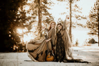 retired rental EUC Missouri Bohemian Inspired gown (Teen/Adult) Maternity/ Non Maternity.