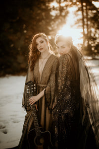 retired rental EUC Missouri Bohemian Inspired gown (Teen/Adult) Maternity/ Non Maternity.