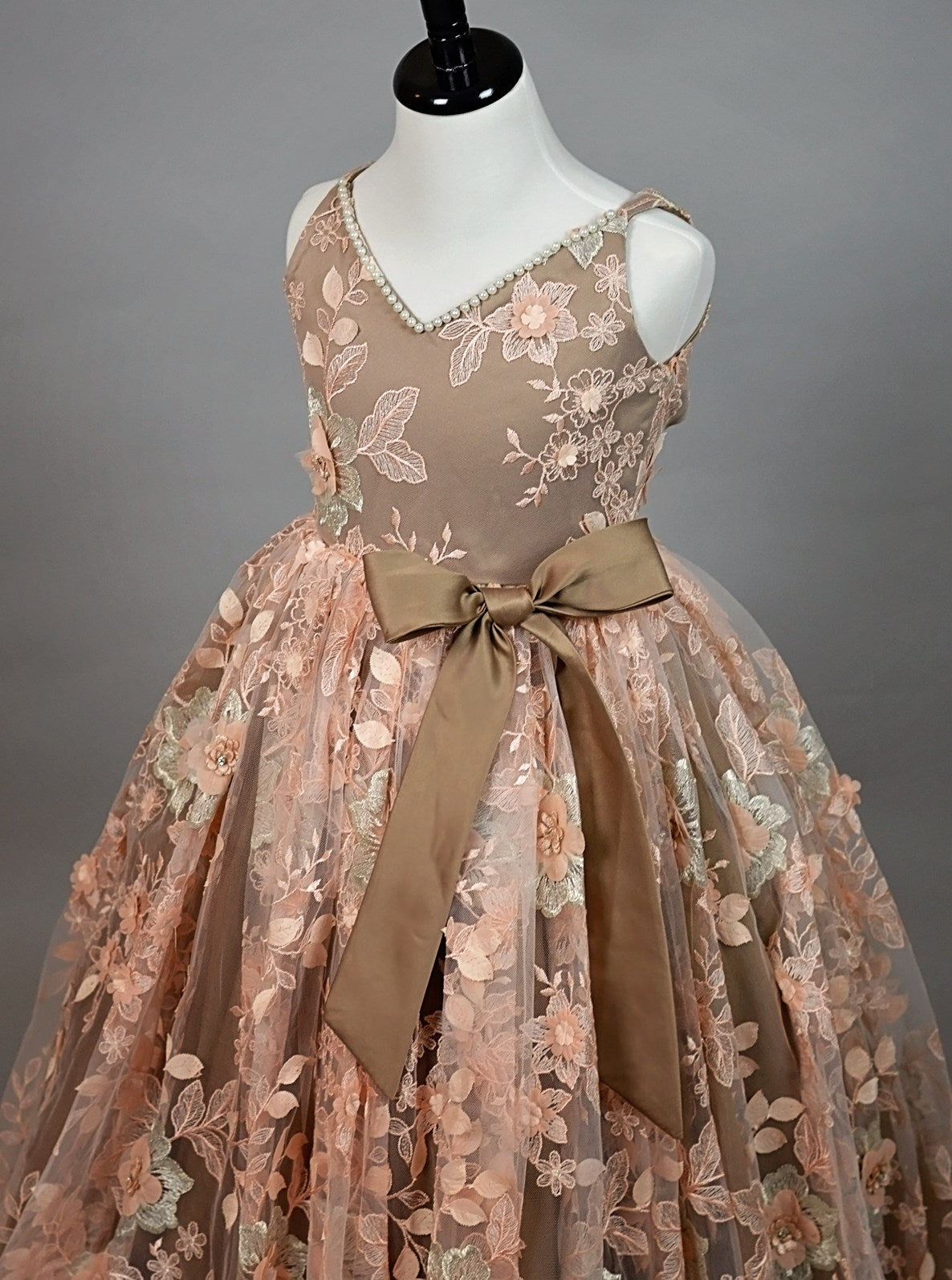 "Frankie" Flower Girl Dress,  Special Occasion Dress