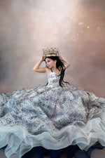 Starry Eyes Couture Gown-custom color options - GORGEOUS SPECIAL OCCASION OR PHOTO SHOOT DRESS