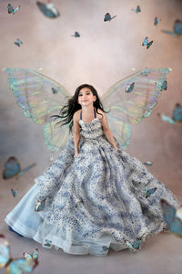 Starry Eyes Couture Gown-custom color options - GORGEOUS SPECIAL OCCASION OR PHOTO SHOOT DRESS