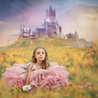Retired rental guc "Lola" -  Petal Short Length Dress ( 6 Year - Petite 7 Year)