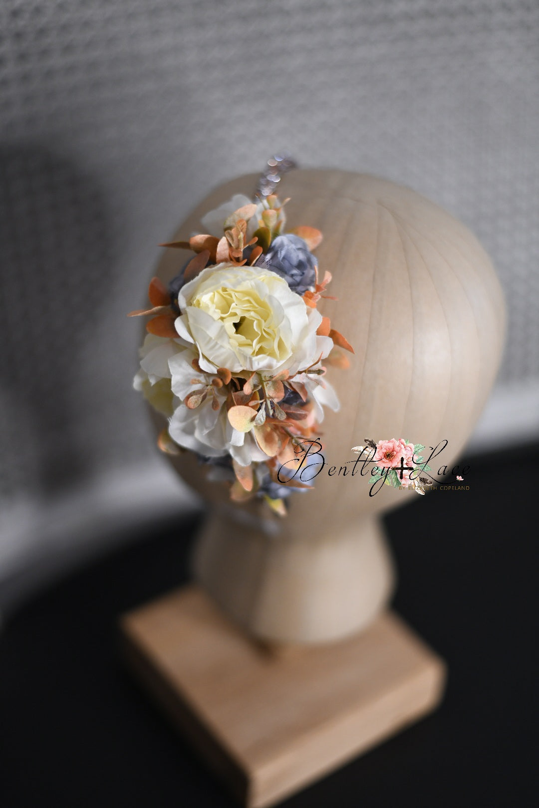 Peaches and Creams Floral Headband