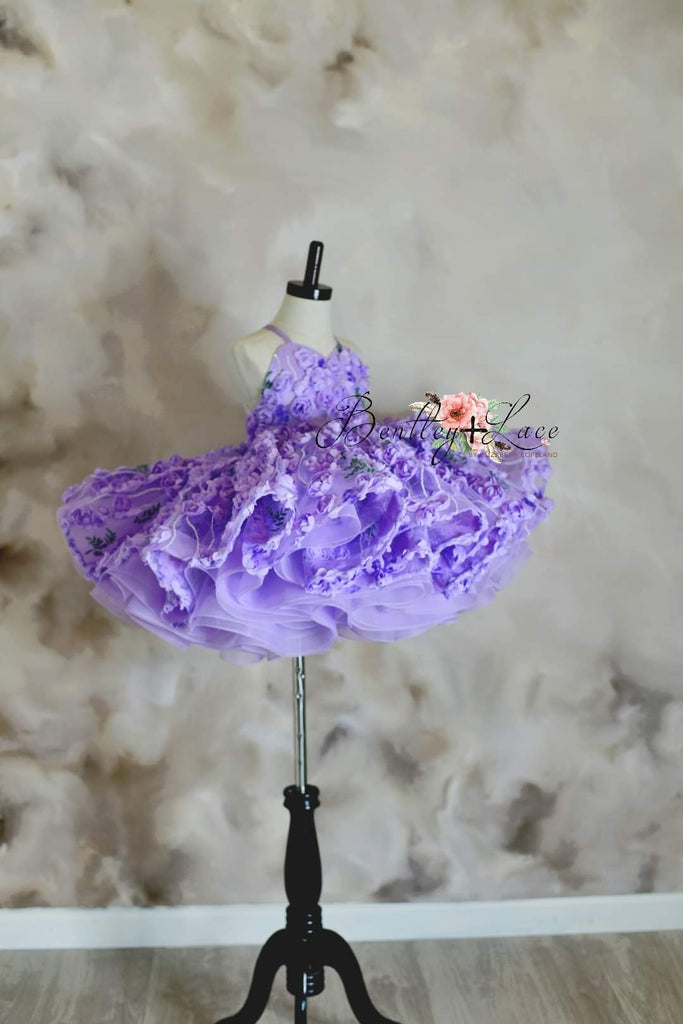 Petal "Eva" Petal Length Dress+ Cape (4 Year-Petite 5 Year)