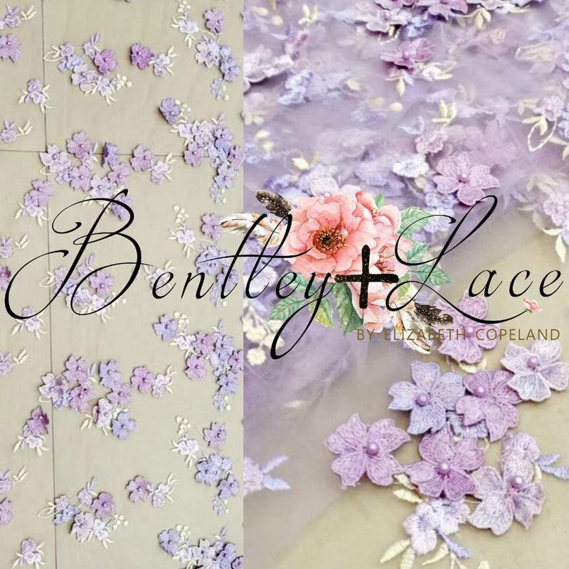 "Floral Dreams" Short Length Gown-custom color options - GORGEOUS SPECIAL OCCASION OR PHOTO SHOOT DRESS