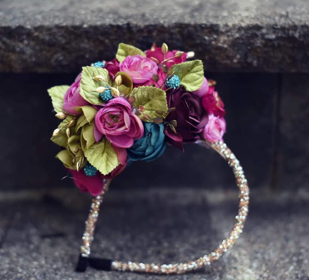 Jewel in bloom Headband