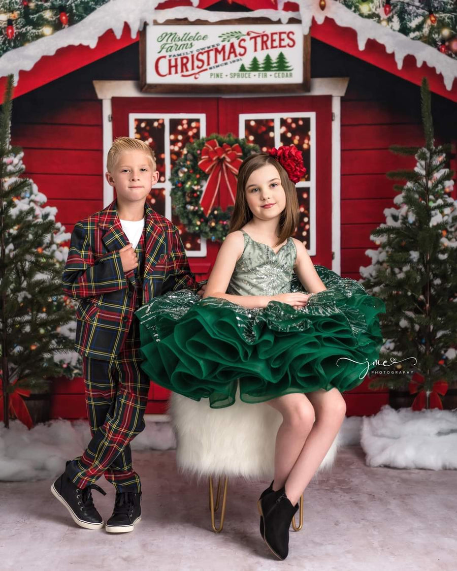 "Darling Plaid" Suit Set | Stylish Suit for 6 Years to Petite 7 Years