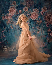 NEW "Hillary" - Nude - Beautiful boho inspired gown - (6 - 11 YEAR)