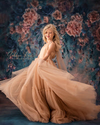 NEW "Hillary" - Nude - Beautiful boho inspired gown - (6 - 11 YEAR)