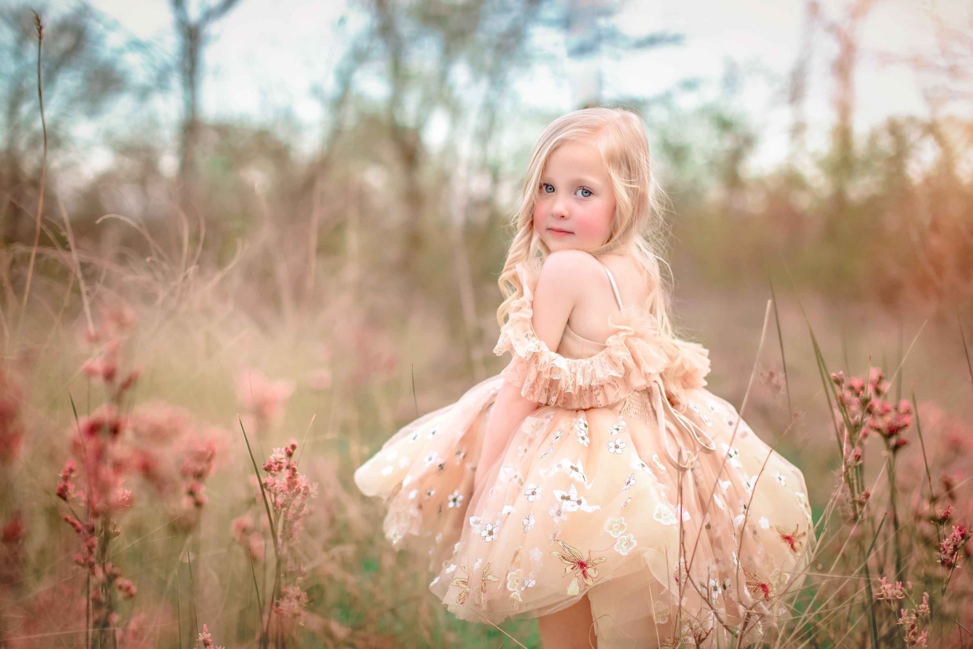 Cherish ballerina length gown (4 year- petite 6 year)