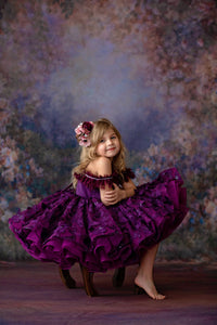 Euc retired rental "Butterfly Kisses" -  Petal Short Length Dress  ( 4 Year - Petite 6 Year)