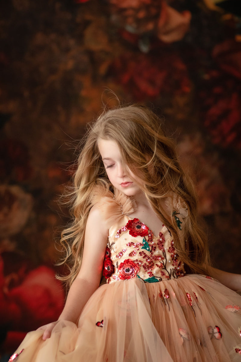 Juliette Custom Gown – Choose Your Color- Editorial Dress, Couture Gown, Special Occasion Dress