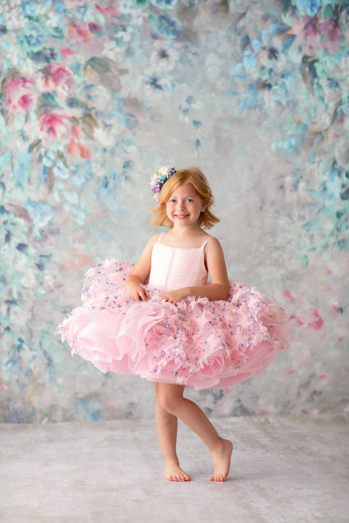 Petal "Cupcake Sprinkle" Petal Length Dress (4 Year-Petite 5 Year)