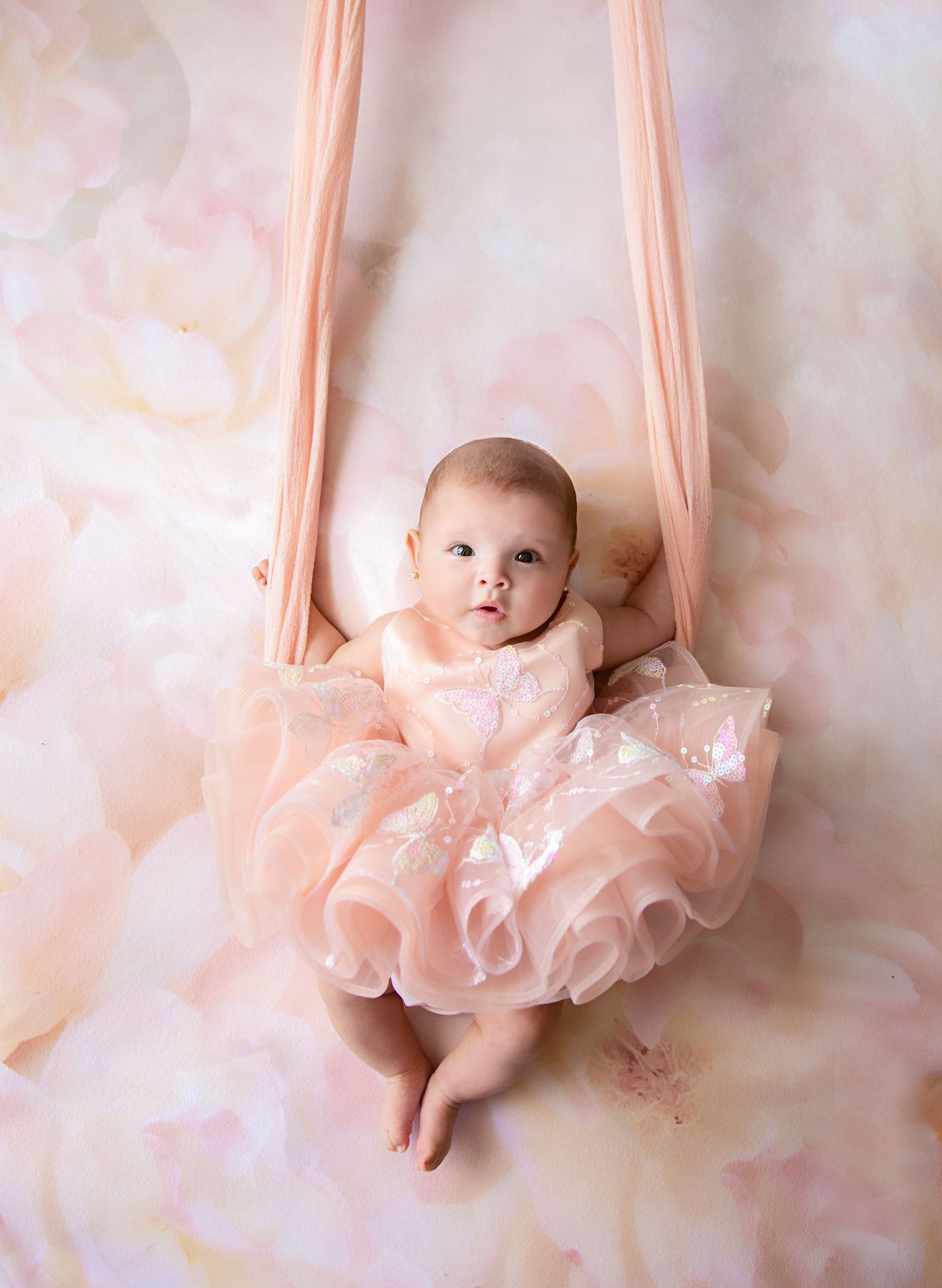 "Vera" Petal Length Dress (8 month - Petite 12 month) with bloomers