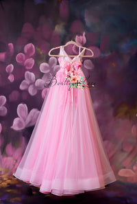 New rts "Pink Dazzle" -   Tulle Floor Length ( 8 Year - 9 Year)