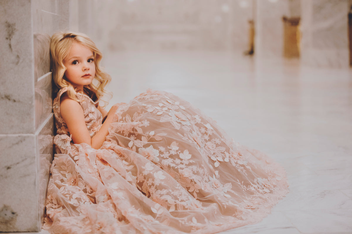 "Frankie" Flower Girl Dress,  Special Occasion Dress