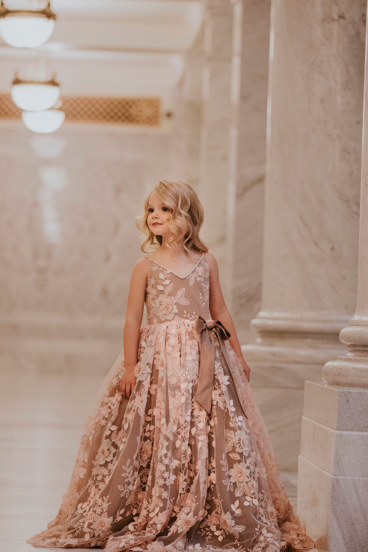 "Frankie" Flower Girl Dress,  Special Occasion Dress
