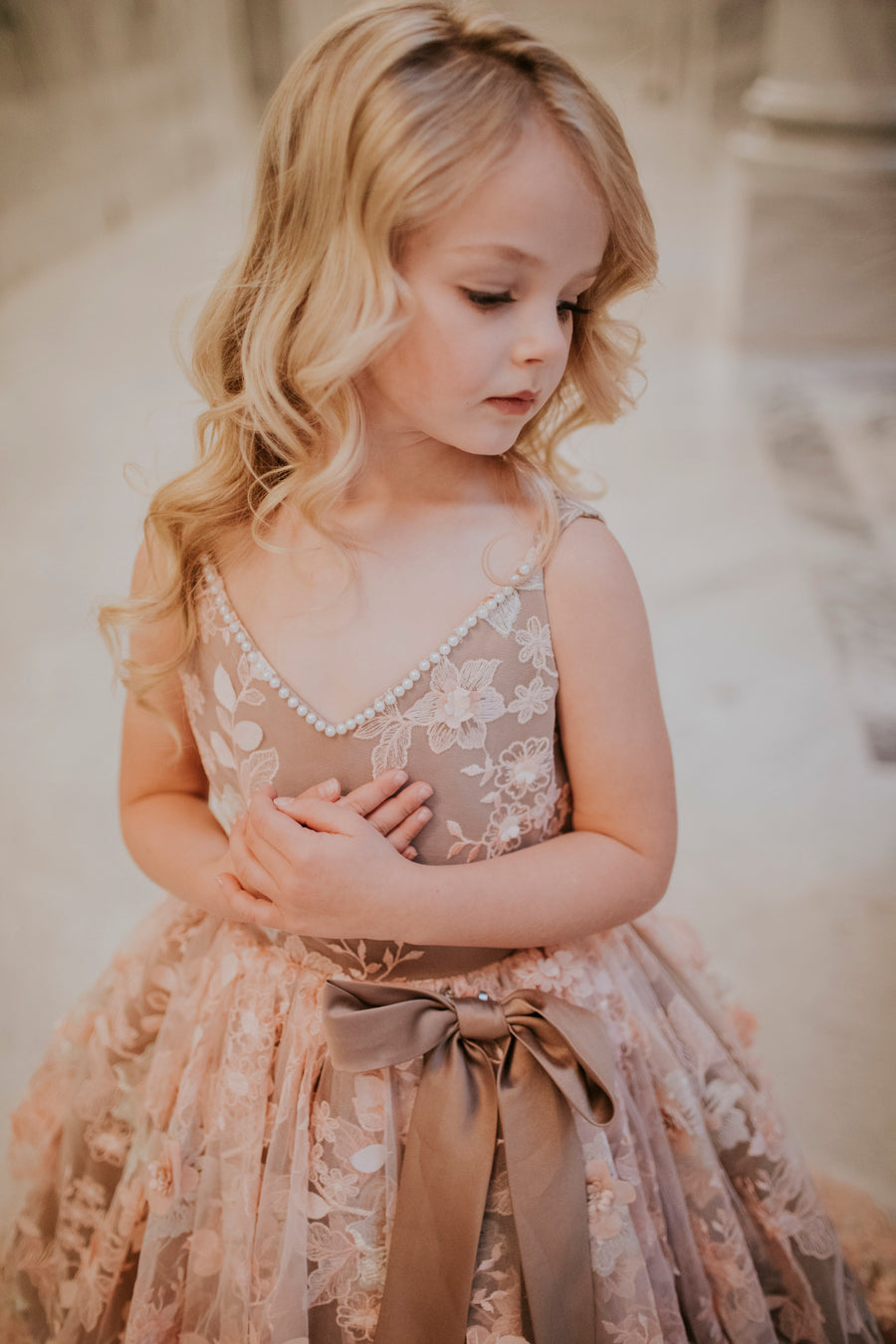 "Frankie" Flower Girl Dress,  Special Occasion Dress