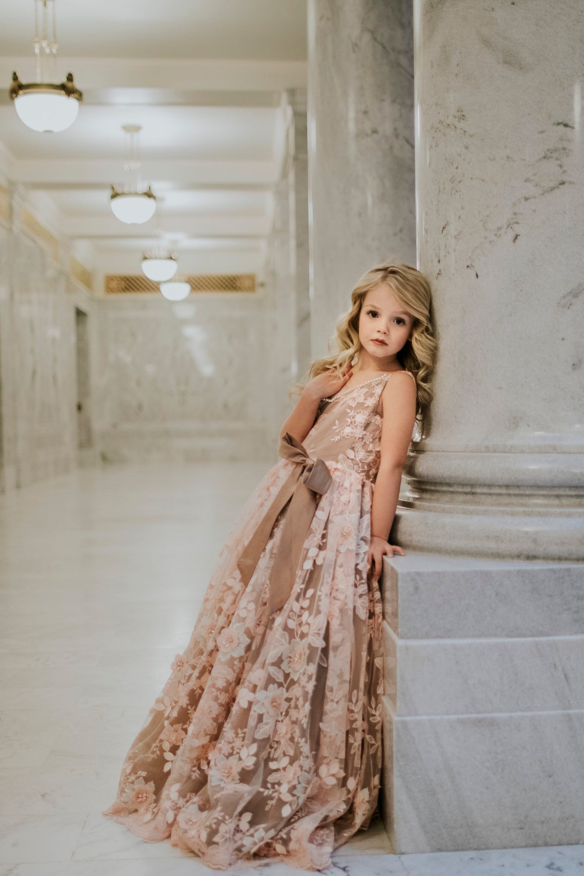 "Frankie" Flower Girl Dress,  Special Occasion Dress