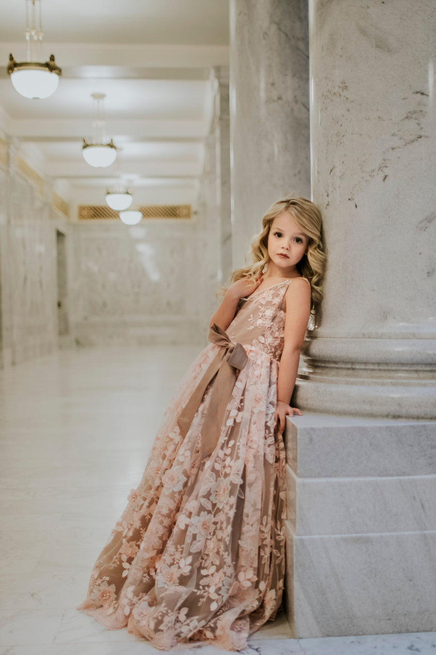 "Frankie" Flower Girl Dress,  Special Occasion Dress