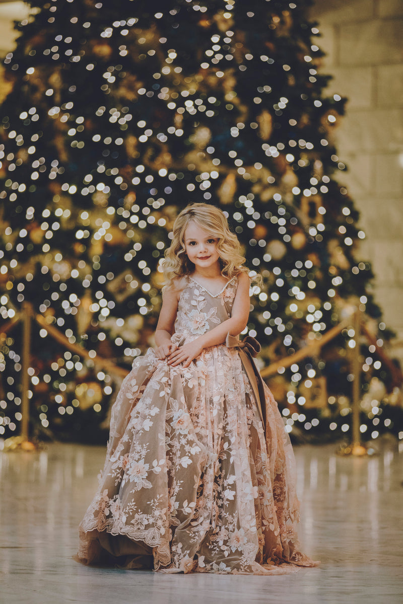 "Frankie" Flower Girl Dress,  Special Occasion Dress