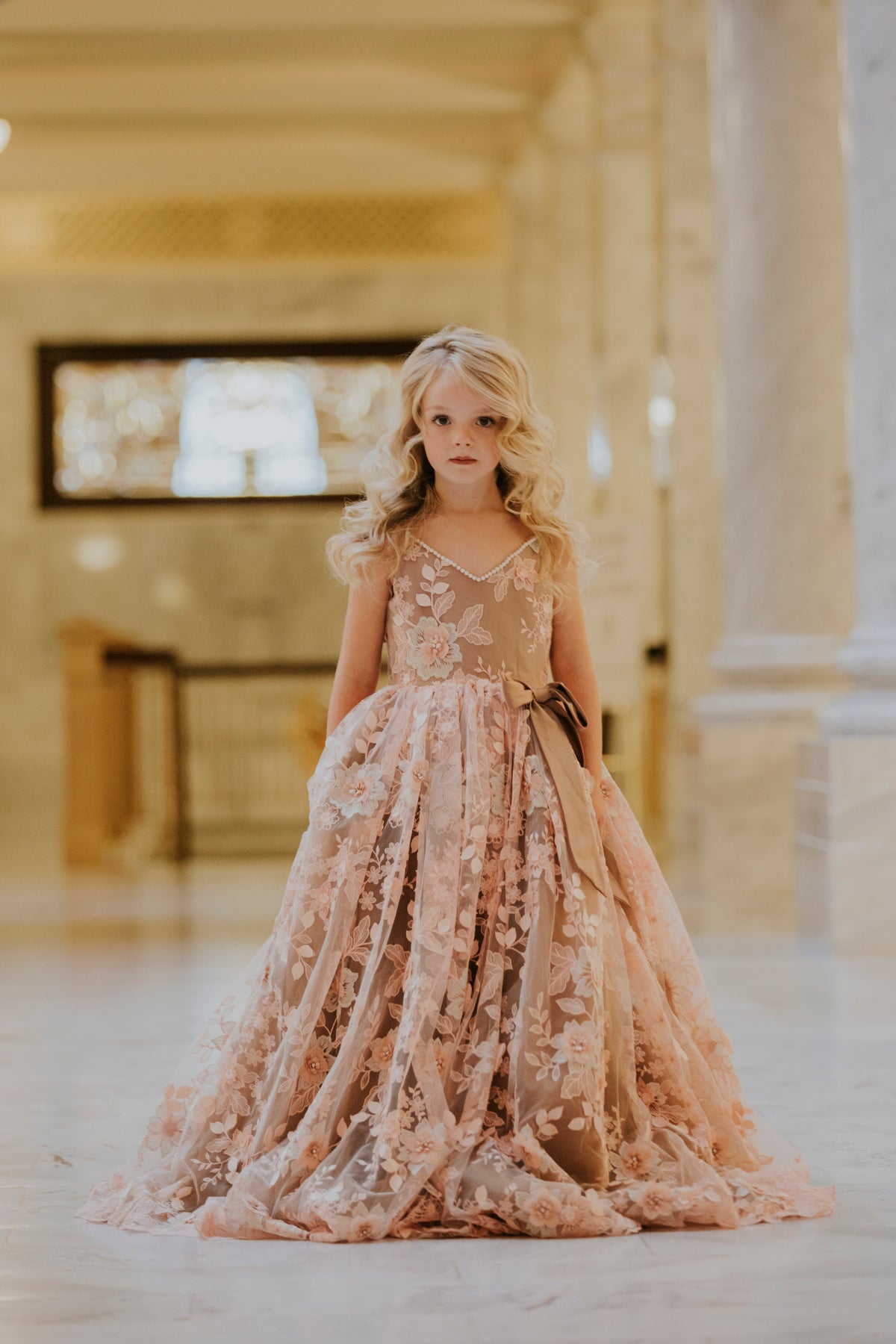 "Frankie" Flower Girl Dress,  Special Occasion Dress