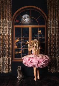 Retired rental euc "Stassi" Petal Short Length Dress ( 4 Year - Petite 5 Year)