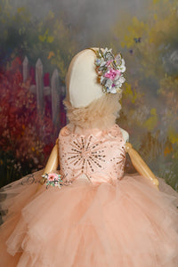 New "Star Dazzle"- High Low Length Dress (5 Year - Petite 6 Year)