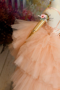 New "Star Dazzle"- High Low Length Dress (5 Year - Petite 6 Year)
