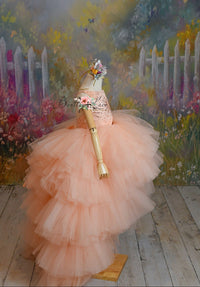 New "Star Dazzle"- High Low Length Dress (5 Year - Petite 6 Year)