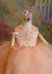 New "Star Dazzle"- High Low Length Dress (5 Year - Petite 6 Year)
