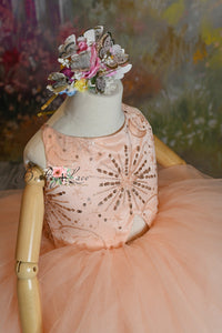 New "Star Dazzle"- High Low Length Dress (5 Year - Petite 6 Year)