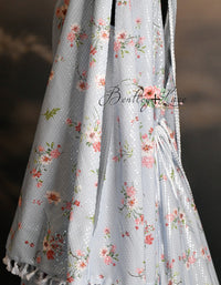 Rts new DAISY MAE - blue Bohemian Inspired gown (Teen/Adult) Maternity/ Non Maternity.