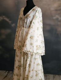 RTS NEW DAISY MAE - cream Bohemian Inspired gown (Teen/Adult) Maternity/ Non Maternity.