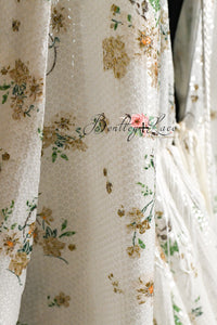 RTS NEW DAISY MAE - cream Bohemian Inspired gown (Teen/Adult) Maternity/ Non Maternity.