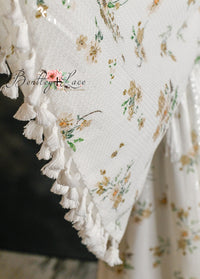 RTS NEW DAISY MAE - cream Bohemian Inspired gown (Teen/Adult) Maternity/ Non Maternity.