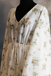 RTS NEW DAISY MAE - cream Bohemian Inspired gown (Teen/Adult) Maternity/ Non Maternity.