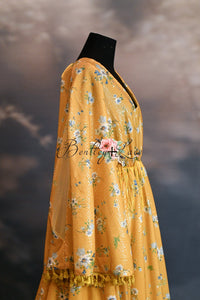 NEW RTS DAISY MAE - Yellow Bohemian Inspired gown (Teen/Adult) Maternity/ Non Maternity.