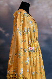 NEW RTS DAISY MAE - Yellow Bohemian Inspired gown (Teen/Adult) Maternity/ Non Maternity.