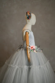 Hillary/Frenchie Solid gown- choose color Editorial Dress, Couture Gown, Special Occasion Dress