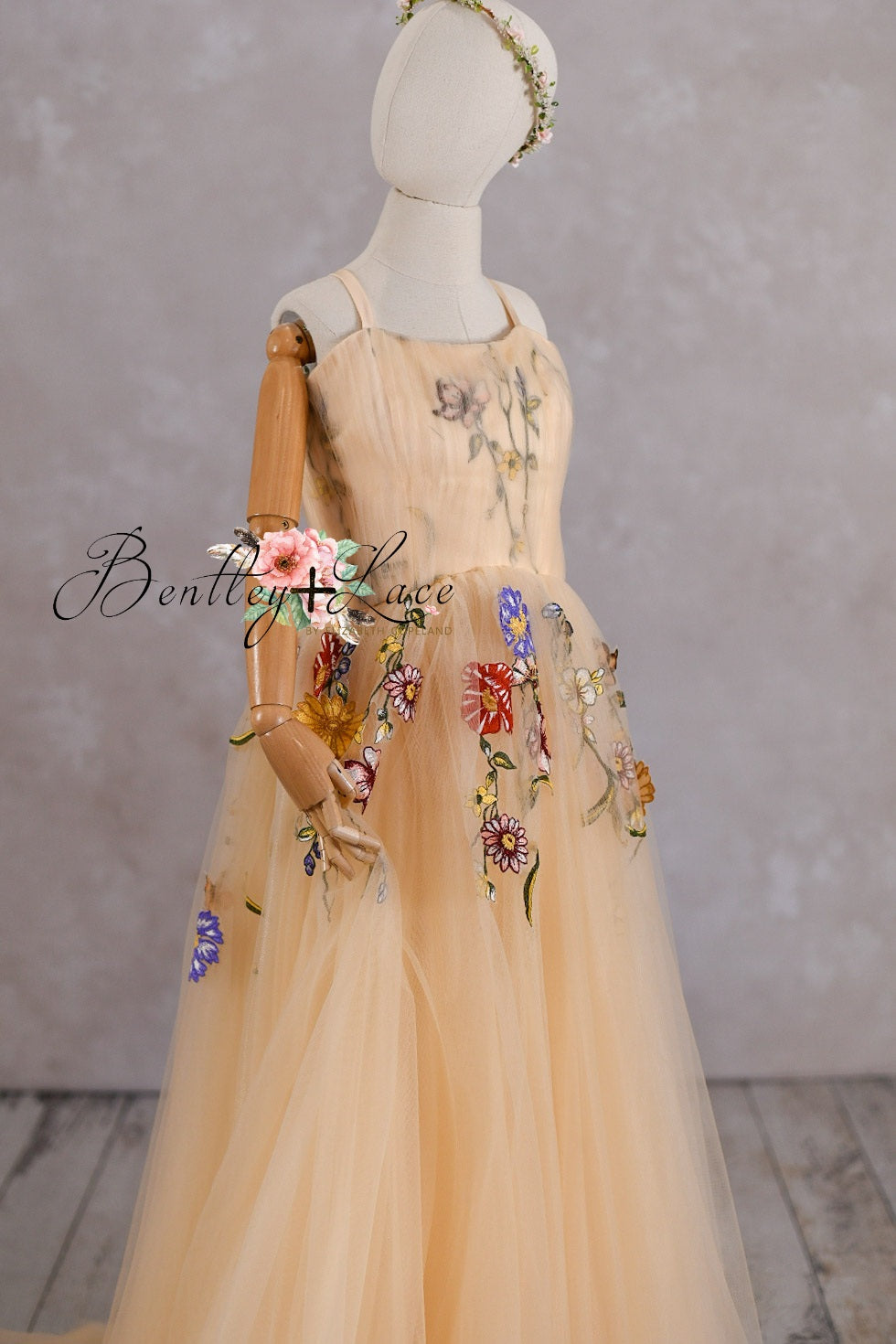 Bishop Tulle Sleeves  - Custom color