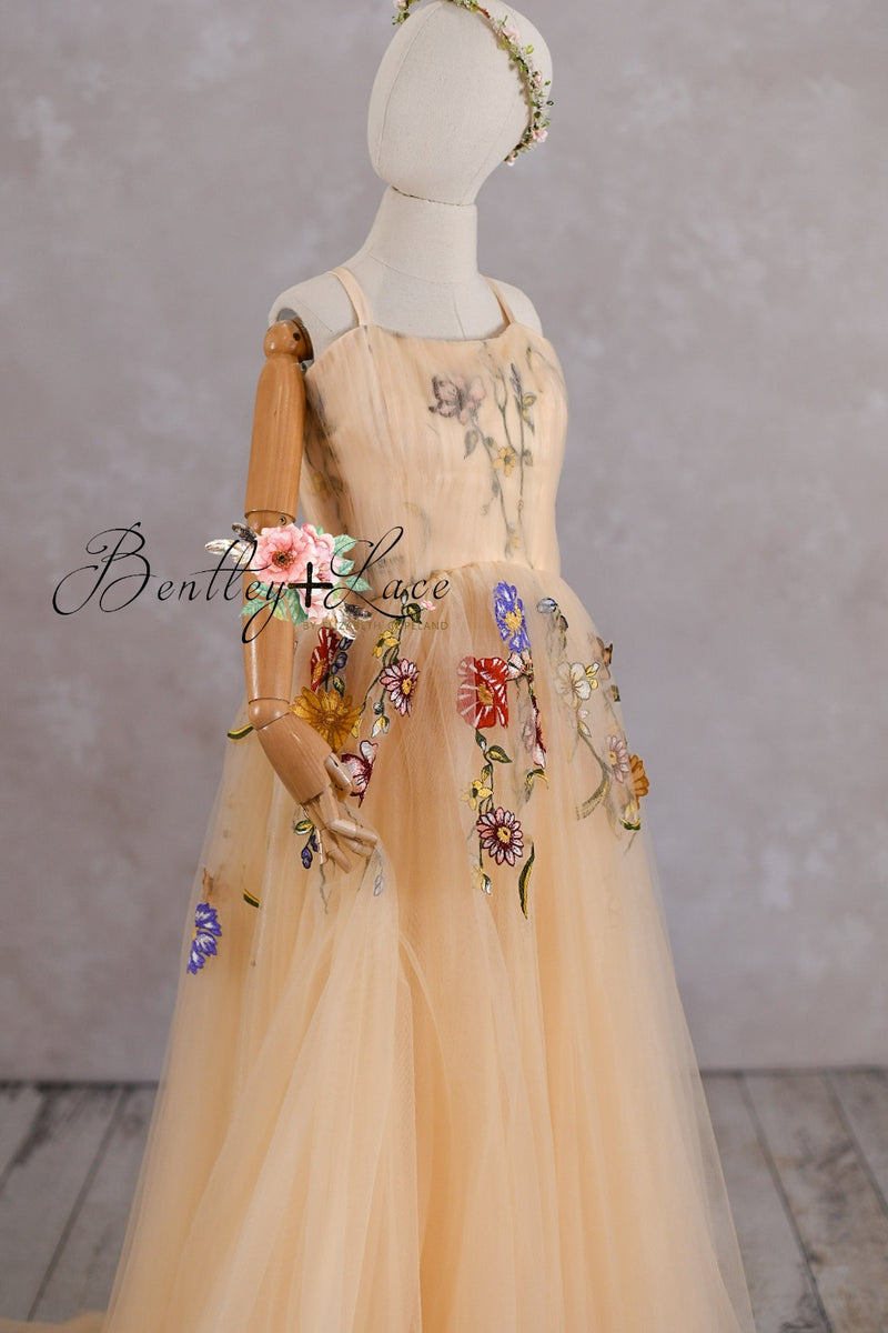Bishop Tulle Sleeves  - Custom color