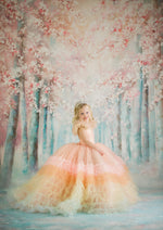 "Rainbow – Soirée" - Editorial Dress, Couture Gown, Special Occasion Dress
