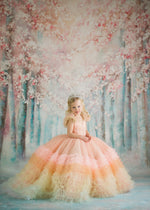 "Rainbow – Soirée" - Editorial Dress, Couture Gown, Special Occasion Dress