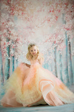 "Rainbow – Soirée" - Editorial Dress, Couture Gown, Special Occasion Dress