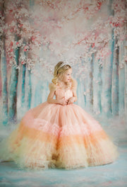 "Rainbow – Soirée" - Editorial Dress, Couture Gown, Special Occasion Dress