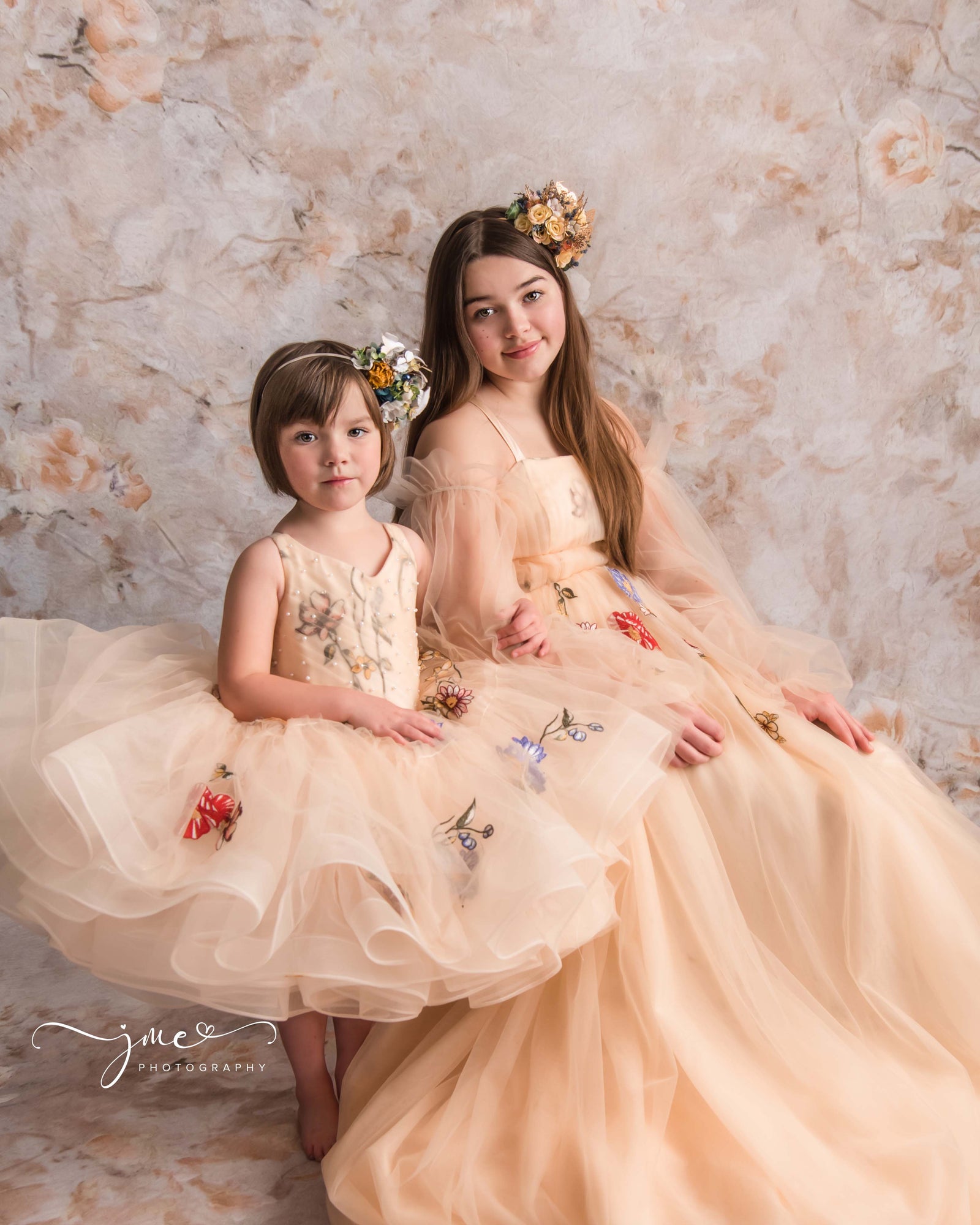 Bishop Tulle Sleeves  - Custom color